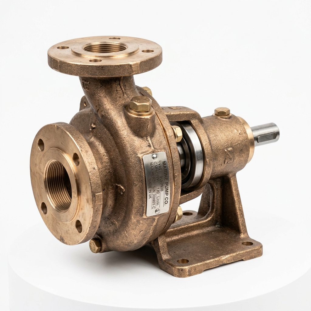 Deniz Suyu Pompası Bronz - 3/4"